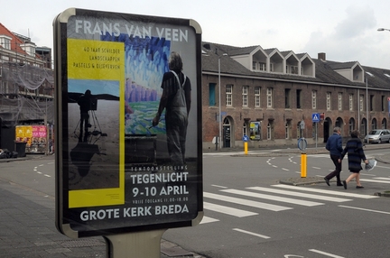 Exposition Frans van Veen  l'glise Notre-Dame, Brda, Pays-Bas, avril 2016