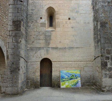 Frans van Veen - Exposition 2013  l'abbaye Saint-Hilaire - Mnerbes - Vaucluse