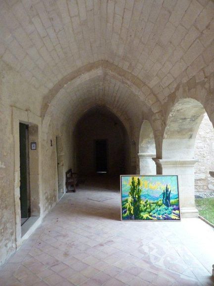 Frans van Veen - Exposition 2013  l'abbaye Saint-Hilaire - Mnerbes - Vaucluse