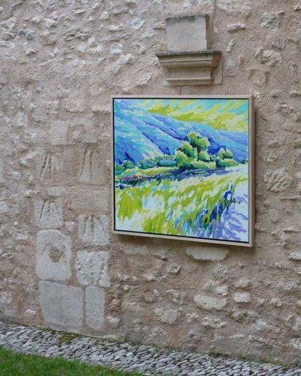 Frans van Veen - Exposition 2013  l'abbaye Saint-Hilaire - Mnerbes - Vaucluse