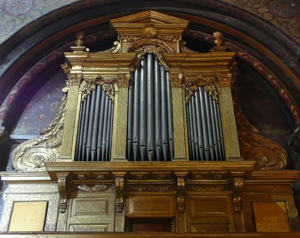 Orgue de Charles Royer (XVIIe) - glise Notre-Dame et Saint Vran  Cavaillon - Vaucluse