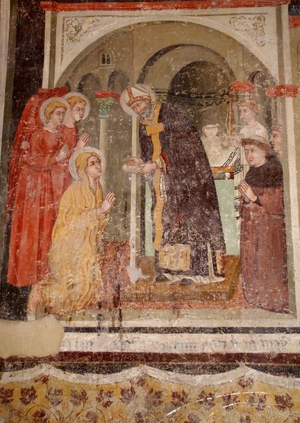 Eglise San Domenico, chapelle Santa Maria Maddalena - Spoleto, Italie