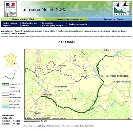 Natura 2000 - Durance