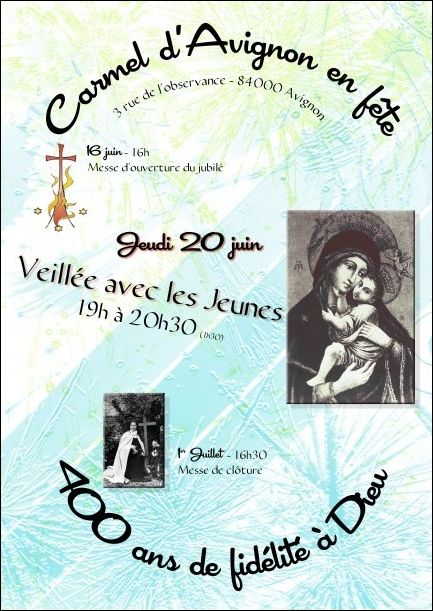 2013 06 16 Jubilé du Carmel thérésien d'Avignon (1613-2013)