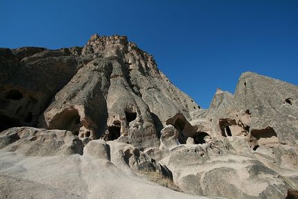 Monastère de Selime dans la vallée d'Ihlara en Cappadoce, Turquie