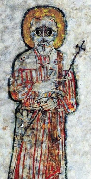 St. Shenoute of Atrip - v. 395 - 465 - Haute-Egypte - Adapté d'un manuscrit de Paris