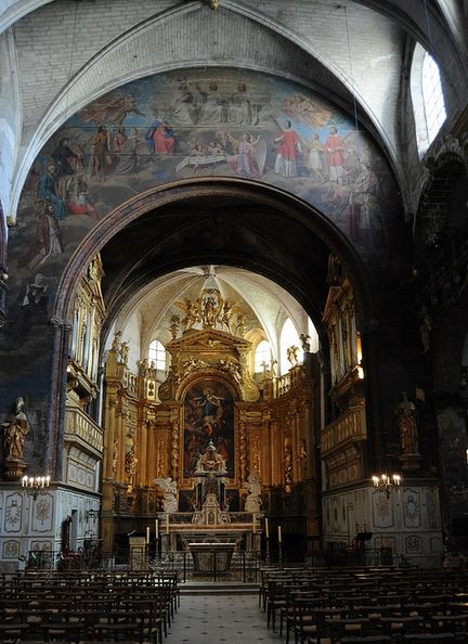 Collgiale Notre-Dame des Anges  l'isle-sur-la-Sorgue - Vaucluse