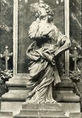 Saint Jean, statue baroque du XVIIe s. - Collégiale Notre-Dame des Anges - L'Isle-sur-la-Sorgue - Vaucluse