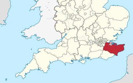 Le village de Shoreham est situé dans le comté de Kent, au sud-est de Londres