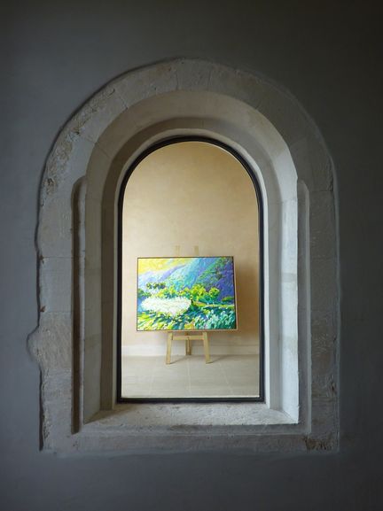 Frans van Veen - artiste peintre - Exposition de juin 2013 à Ménerbes - France