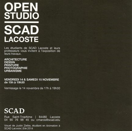 14/15 novembre 2014 exposition du SCAD LACOSTE, Lacoste