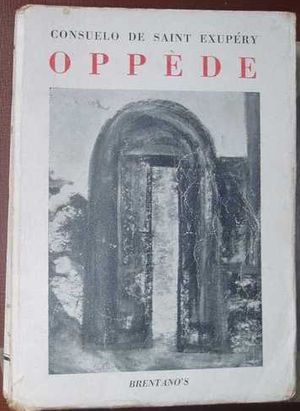 Consuelo de Saint Exupéry - Oppède - aux éditions Gallimard