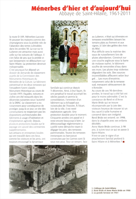 Ménerbes - Bulletin Municipal 2010/2011