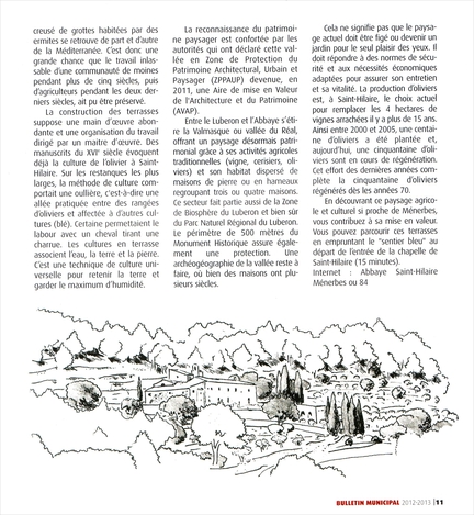 Ménerbes - Bulletin Municipal 2012/2013