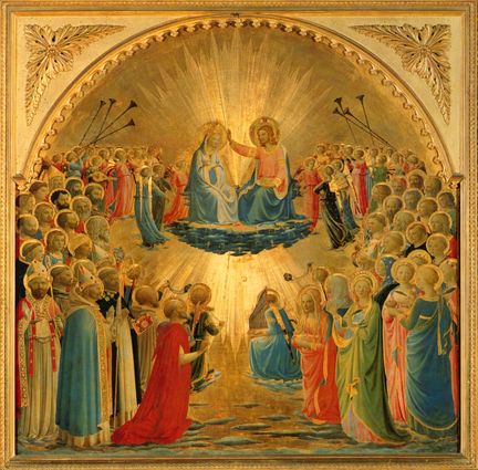 2011 - Musée Jacquemart-André - The Coronation of the Virgin de Fra Angelico