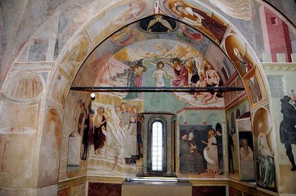 Le Baptème du Christ, Musée de la collégiale, Castiglione Olona - Italie