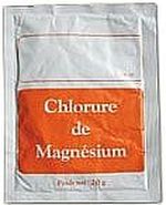 sachet de chlorure de magnésium