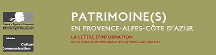 PATRIMOINES(S) - Lettre d'Information de la région PACA