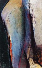 Laurent_Xavier_Cabrol_artiste_peintre_Cuisse_bleue