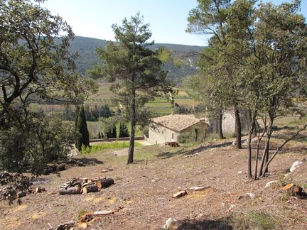 Abbaye Saint-Hilaire, monument historique class des XIIe et XIIIe sicles, premier btiment conventuel carme (XIIIe sicle) du Comtat Venaissin (1274-1791) - Mnerbes - Vaucluse - APFM de Vaucluse - Rception des travaux 2010