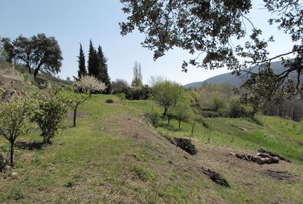 Abbaye Saint-Hilaire, monument historique class des XIIe et XIIIe sicles, premier btiment conventuel carme (XIIIe sicle) du Comtat Venaissin (1274-1791) - Mnerbes - Vaucluse - APFM de Vaucluse - Rception des travaux 2010