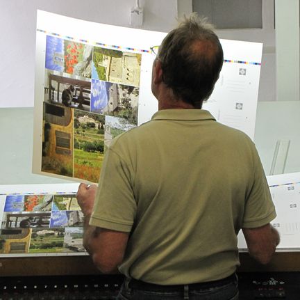 L'Imprimerie Artisanale - 77300 Fontainebleau - Cartes postales de l'abbaye Saint-Hilaire - Vaucluse - 2009