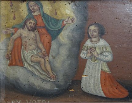 Ex-voto - Notre-Dame-de-Lumires - commune de Goult - Vaucluse