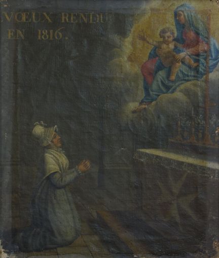 Ex-voto - Notre-Dame-de-Lumires - commune de Goult - Vaucluse