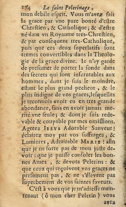 Le Saint Plerinage de N. D. de Lumires de Goult - 1661