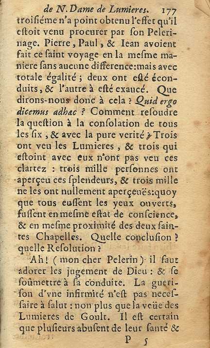 Le Saint Plerinage de N. D. de Lumires de Goult - 1661