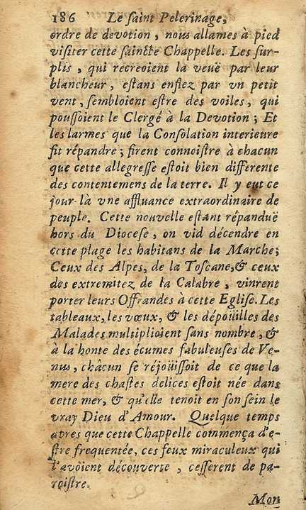 Le Saint Plerinage de N. D. de Lumires de Goult - 1661