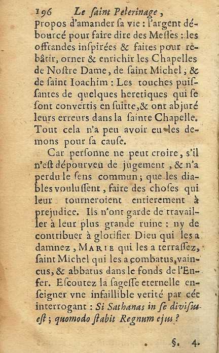 Le Saint Plerinage de N. D. de Lumires de Goult - 1661