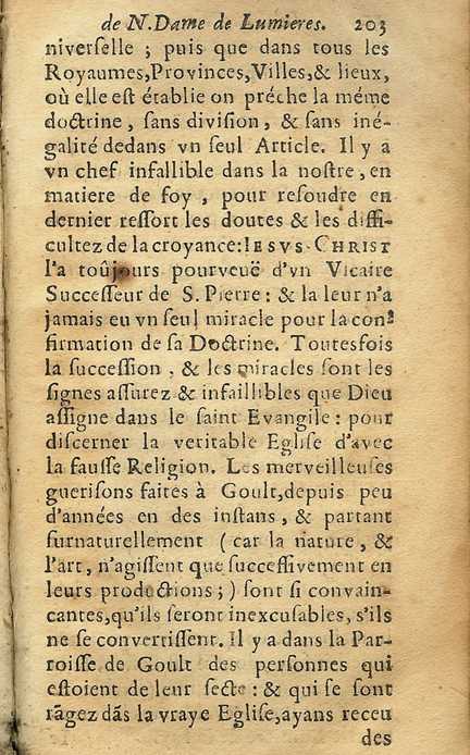 Le Saint Plerinage de N. D. de Lumires de Goult - 1661