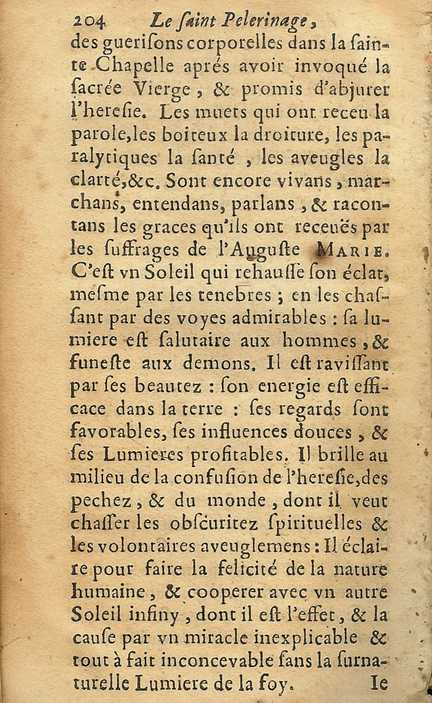 Le Saint Plerinage de N. D. de Lumires de Goult - 1661