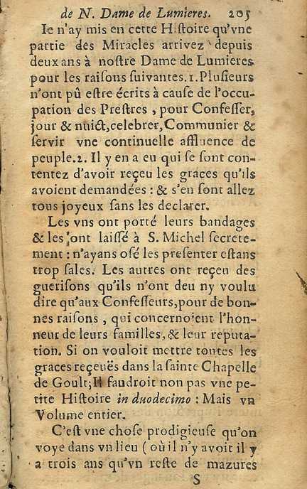 Le Saint Plerinage de N. D. de Lumires de Goult - 1661