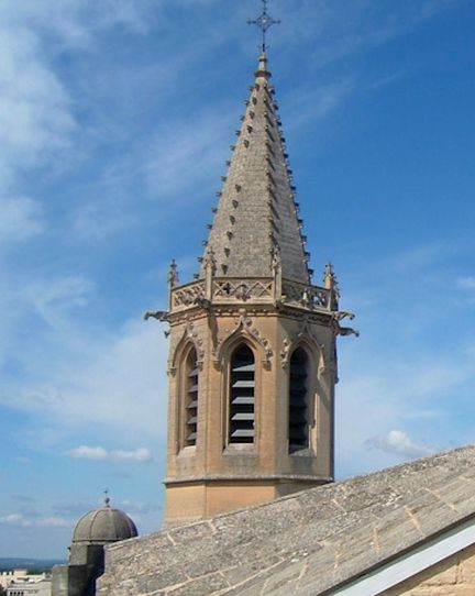 Clocher et coupole de la cathdrale Saint-Siffrein  Carpentras - Vaucluse