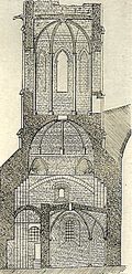 Coupe du clocher de la cathdrale Saint-Siffrein  Carpentras - Vaucluse