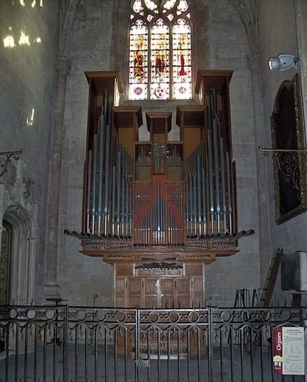 Orgue du facteur pascal Quoirin - Cathédrale Saint-Siffrein à Carpentras - Vaucluse