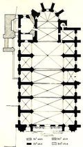 Plan de la cathdrale Saint-Siffrein de Carpentras - Vaucluse