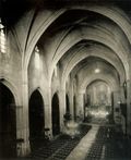 Vaisseau central de la cathdrale Saint-Siffrein  Carpentras - Vaucluse (Meyer phot.)