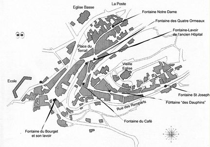 implantation des fontaines