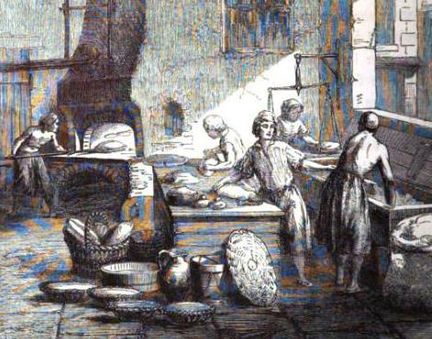 gravure colore de la planche de l'encyclopdie Diderot