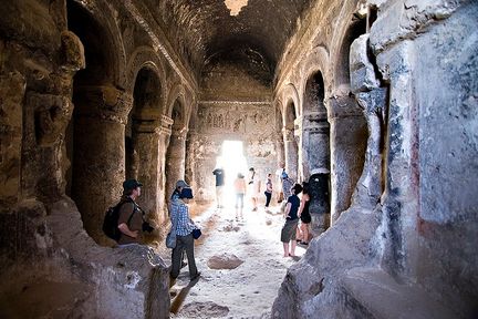 Monastre de Selime dans la valle d'Ihlara en Cappadoce, Turquie