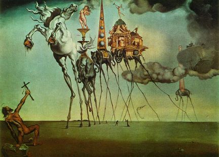 Salvador Dali : The Temptation of St.Anthony