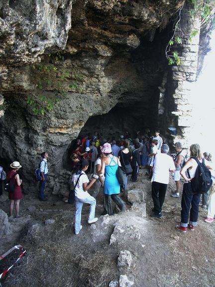 visite de la grotte des Aygalades