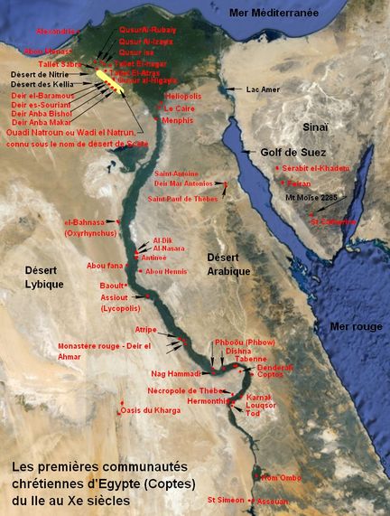 Les premires communauts chrtiennes en Egypte