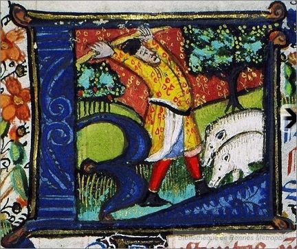 Mois de novembre - Glande, Livre d'heures de Jean de Montauban