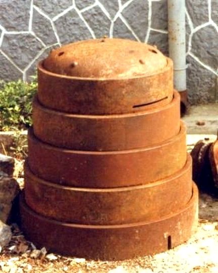 Cloche observatoire - avant-poste de Casts-Ruines, prs de Sospel