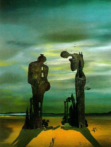 Dali - Rminiscence archologique de l'Anglus de Millet - 1933/1935