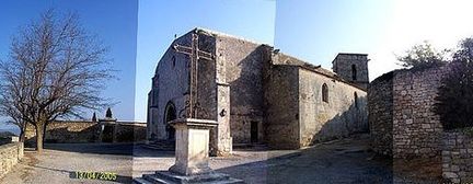 glise de Mnerbes en Vaucluse